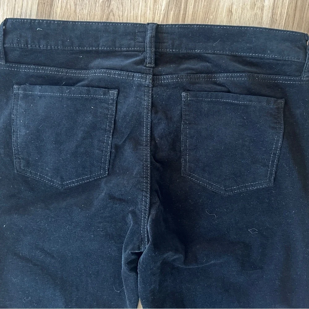 Kut From The Kloth Catherine Boyfriend Jeans 12P Black Lightweight Corduroy